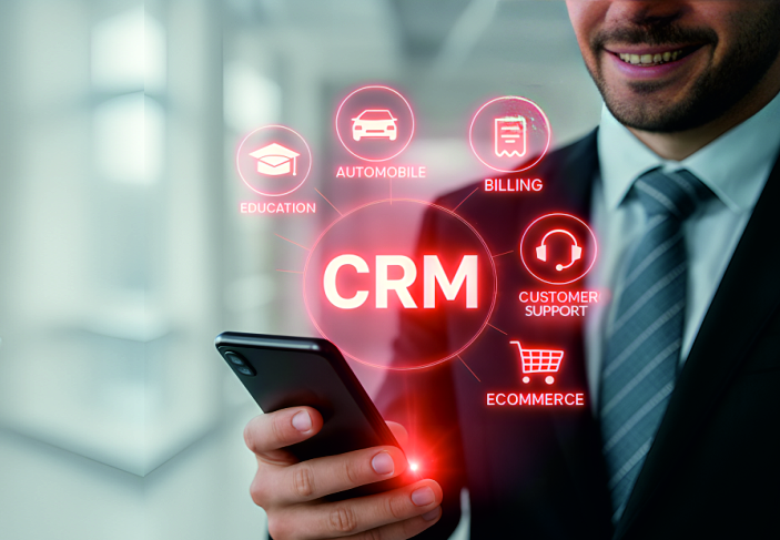 Multi-domain CRM Dashboard